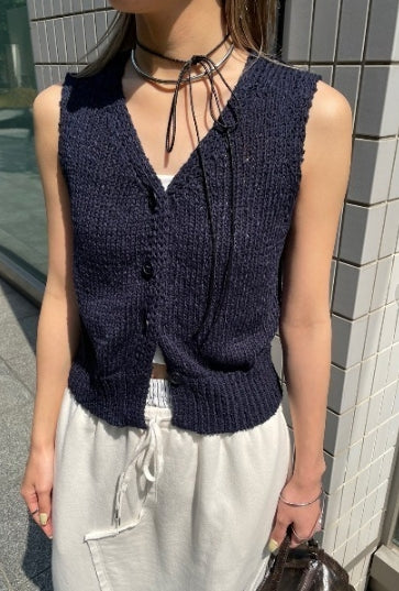 Slavic Yarn 針織背心